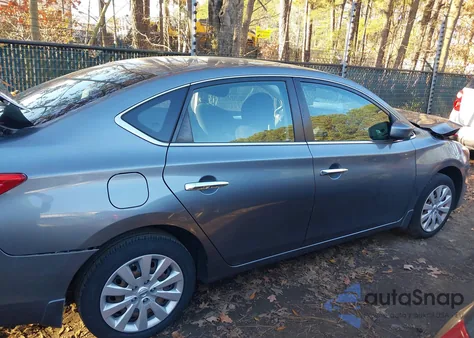 2019 Nissan Sentra S z USA, uszkodzony, nr VIN 3N1AB7AP1KY444597
